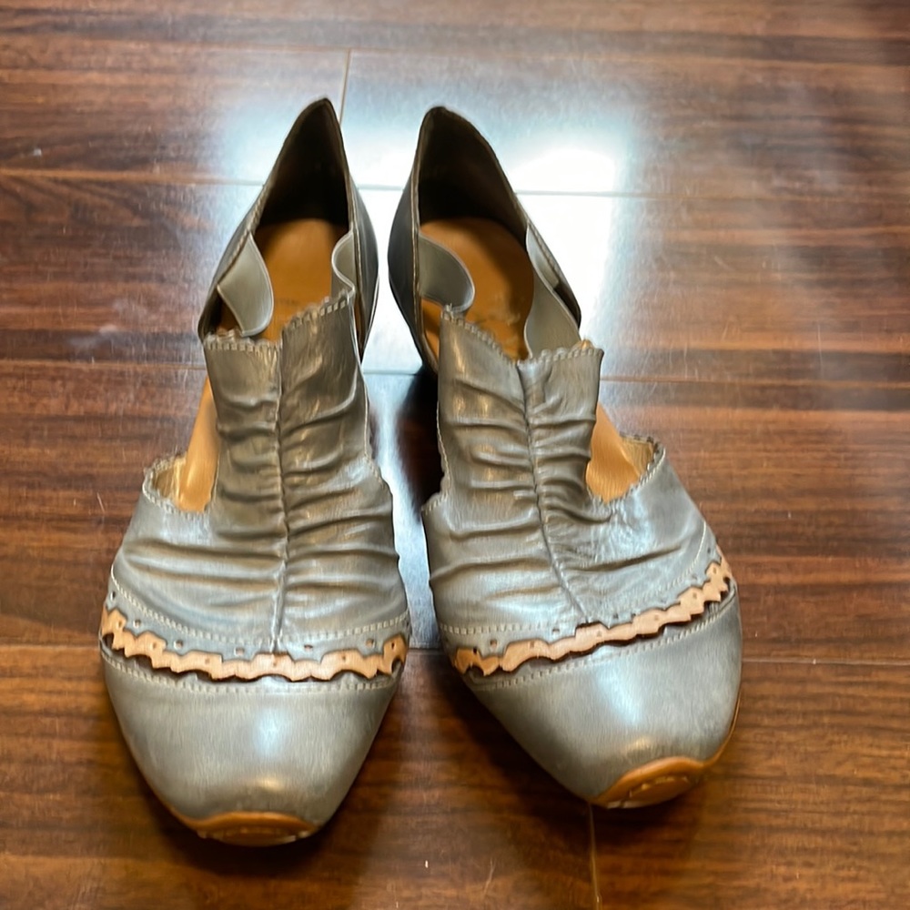 Rieker 40 pump Laser Cut Leather Antistress insole